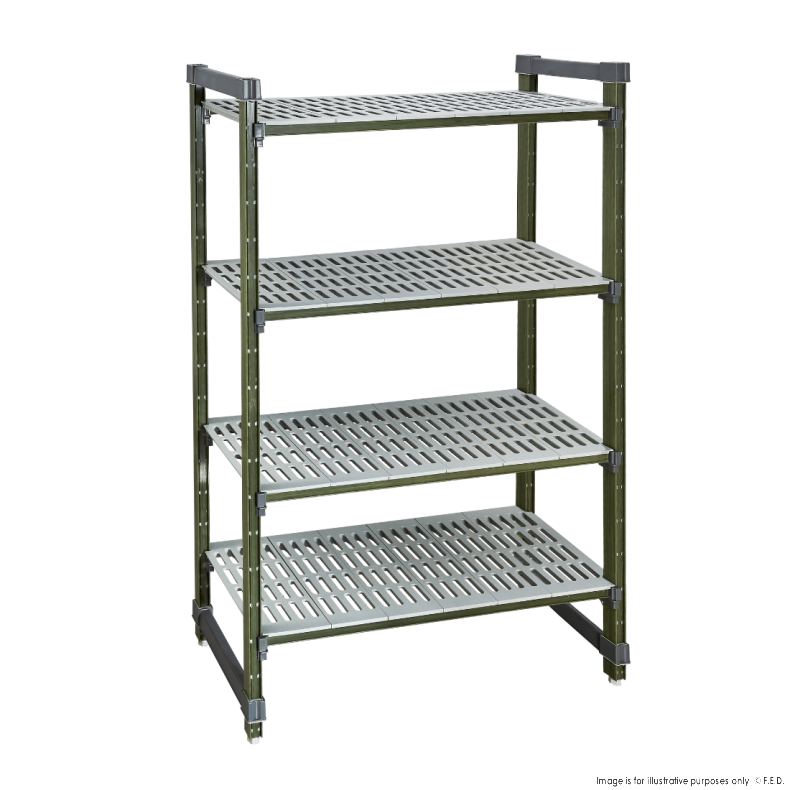 Modular Systems Poly Coolroom Shelving Starter Kit – PCU – 1370x610mm Deep PCU24/54