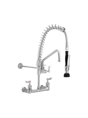 3Monkeez EXPOSED WALL PRE RINSE UNITS - COMPACT Inc 12" Pot Filler