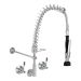 3Monkeez CONCEALED WALL PRE RINSE UNITS - COMPACT No Pot Filler