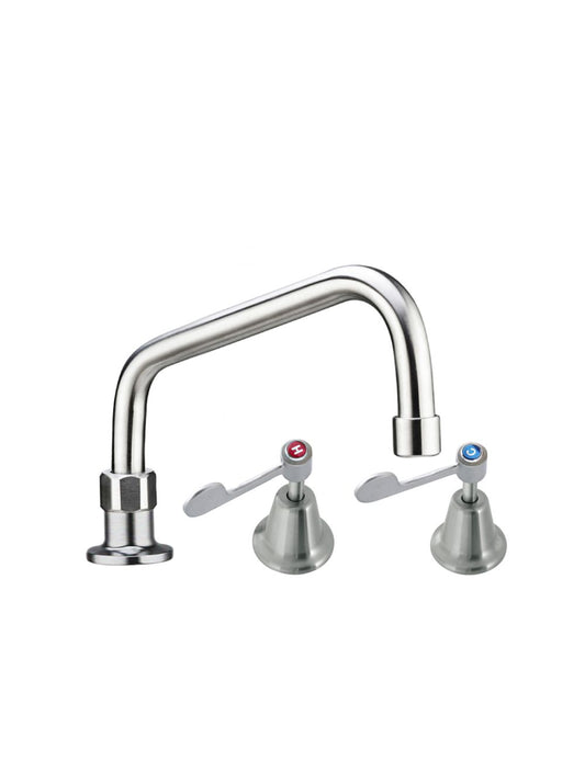 3Monkeez HOB MOUNT AND BASIN STOPS WITH SPOUT 8" Spout