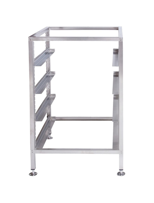 3Monkeez Freestanding Dishwasher Rack - Complete Bay - 2x End Frames and 4x Pairs Tray Slides. 304 Grade S/S