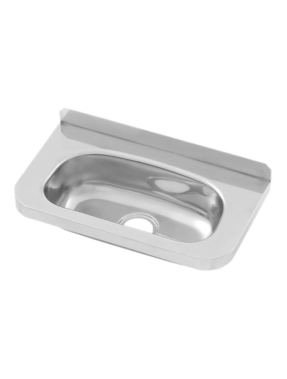 3Monkeez Compact Wall Basin and Brackets. 40mm Outlet. 304 Grade S/S HBC