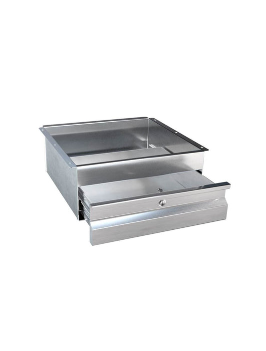 3Monkeez Compact Height Stainless Steel Drawer With Lock *