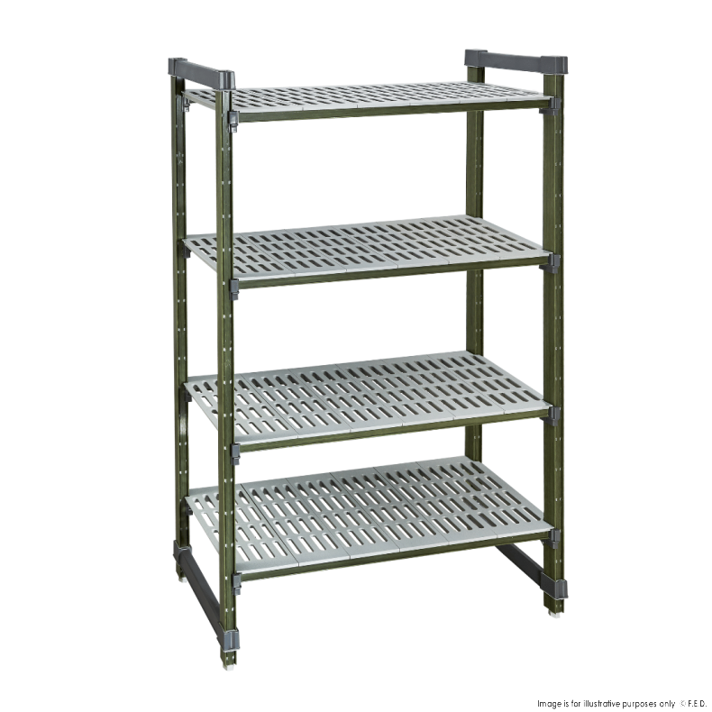 Modular Systems Poly Coolroom Shelving Starter Kit – PCU – 910x455mm Deep PCU18/36