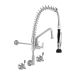 3Monkeez CONCEALED WALL PRE RINSE UNITS - COMPACT Inc 12" Pot Filler