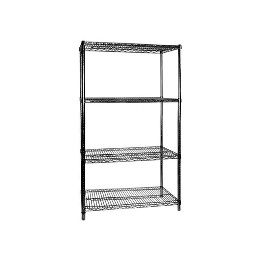 Modular Systems Four Tier Shelving - 457 mm deep x 1880 high x 760 width B18/30