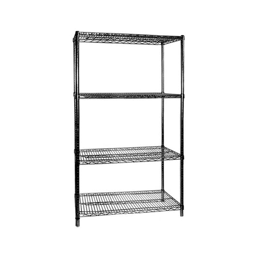 Modular Systems Four Tier Shelving - 457 mm deep x 1880 high x  915 width B18/36