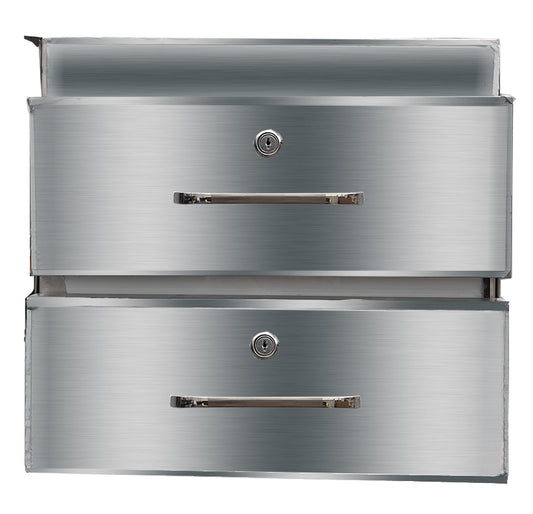 Modular Systems Stainless Steel Double Drawer 480x503x410 DR-02/A