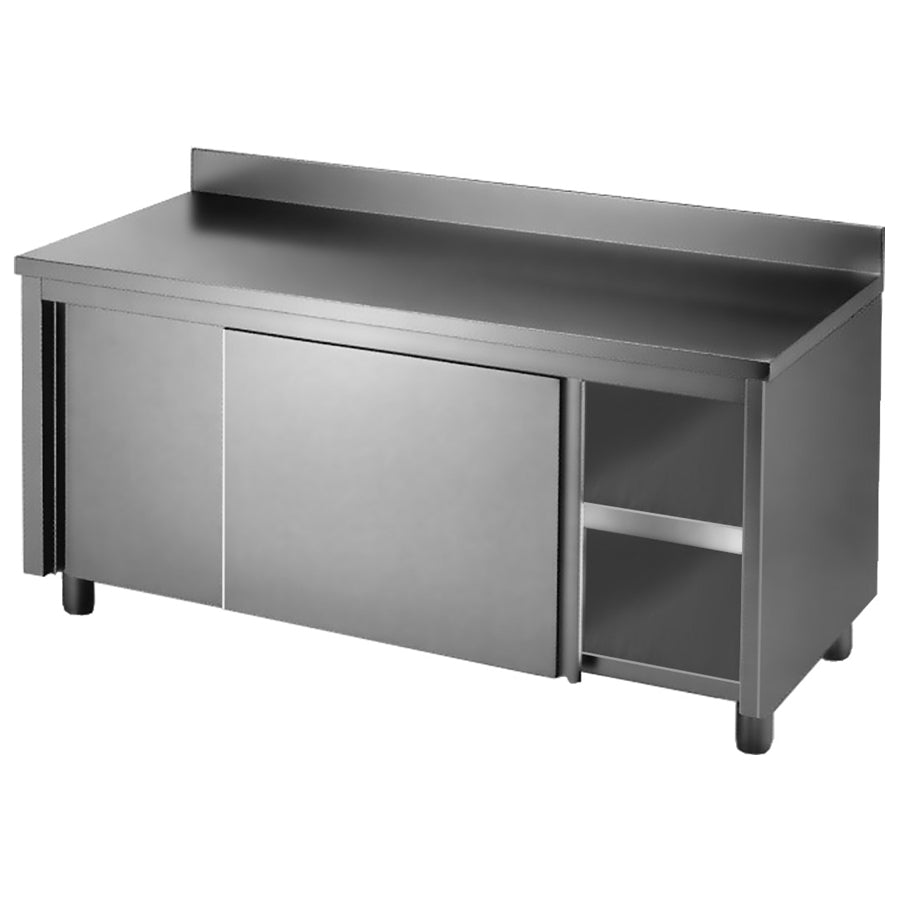 Modular Systems Kitchen Tidy Workbench Cabinet with Splashback 1200x700x900 DTHT-1200B-H