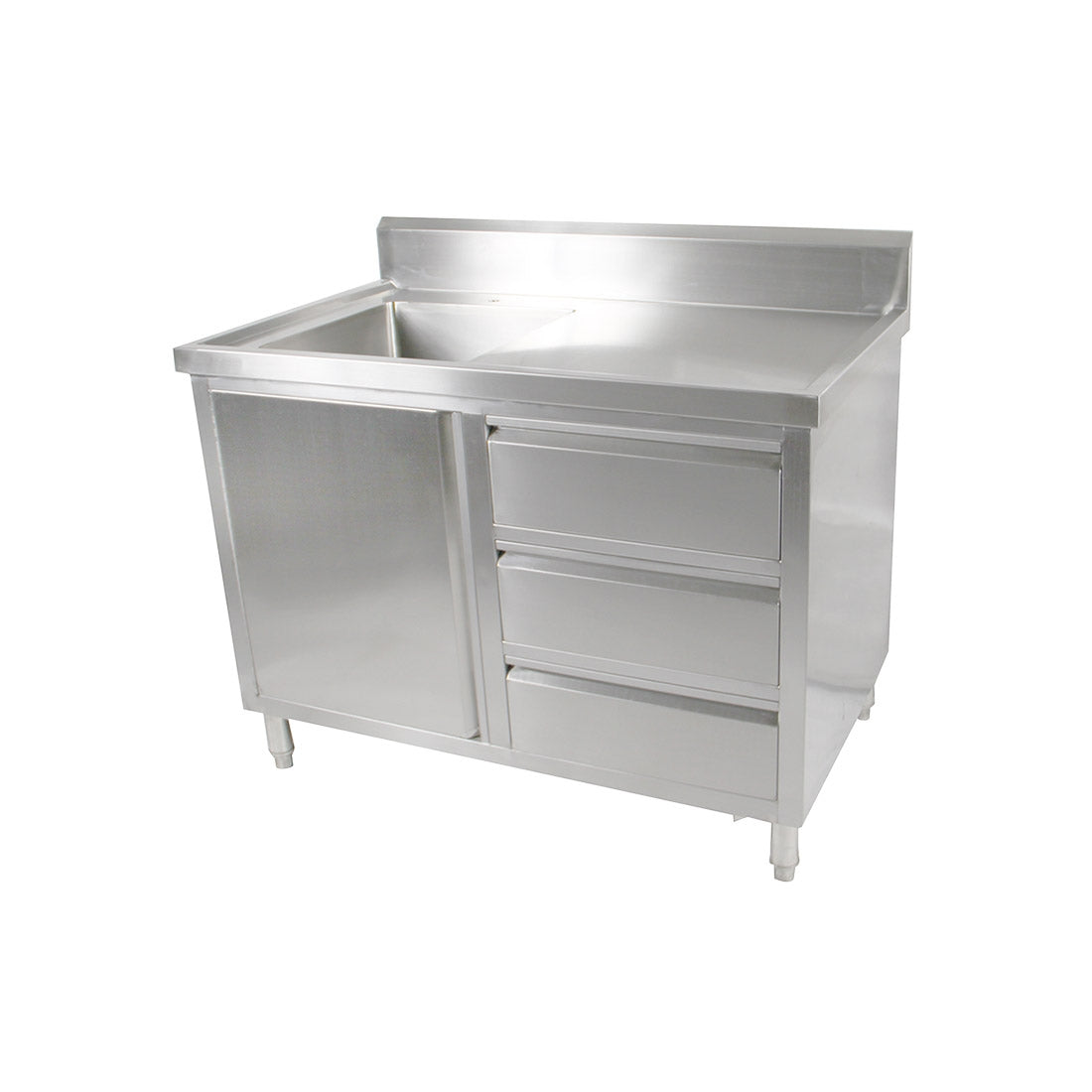 Modular Systems Cabinetd with Left Sink 1200x600x900 SC-6-1200L-H