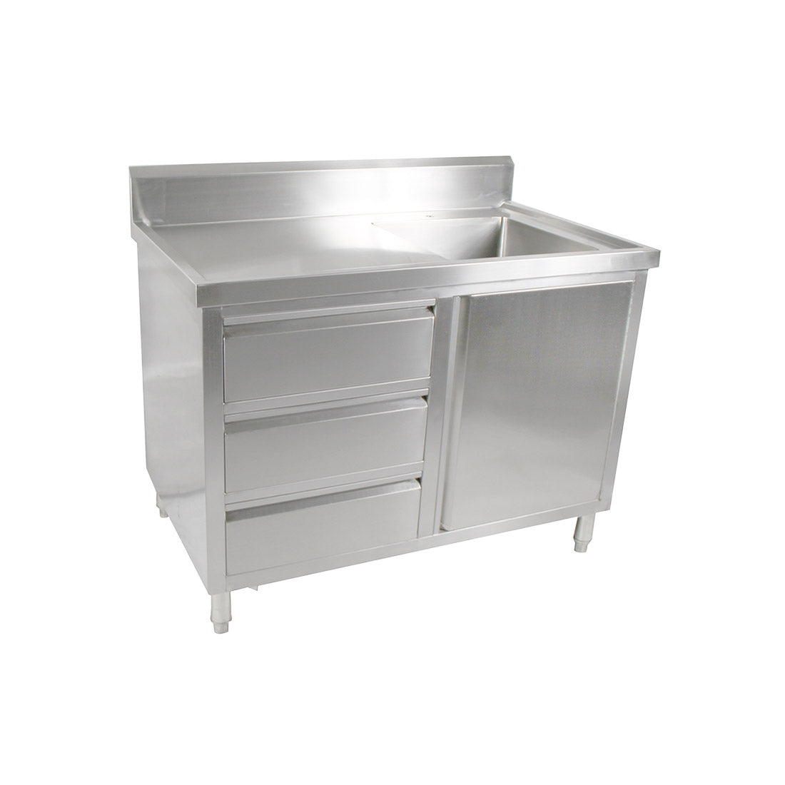 Modular Systems Cabinet with Right Sink 1200x600x900 SC-6-1200R-H