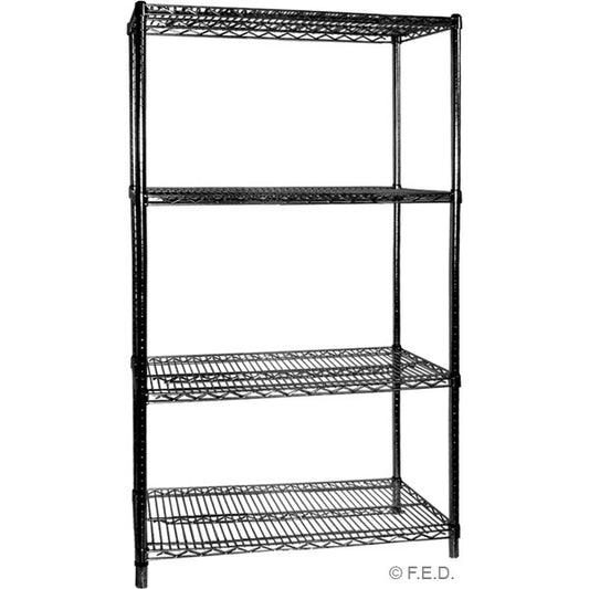 Modular Systems Four Tier Shelving - 457 mm deep x 1880 high x 610 width B18/24