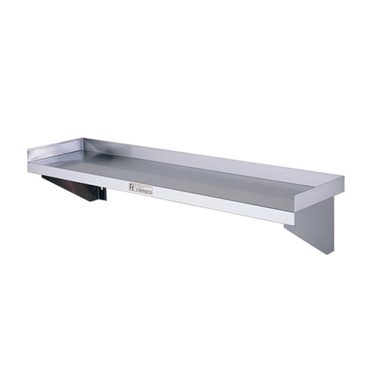 Simply Stainless Pipe Wall Shelf 2400x300  SS11.2400